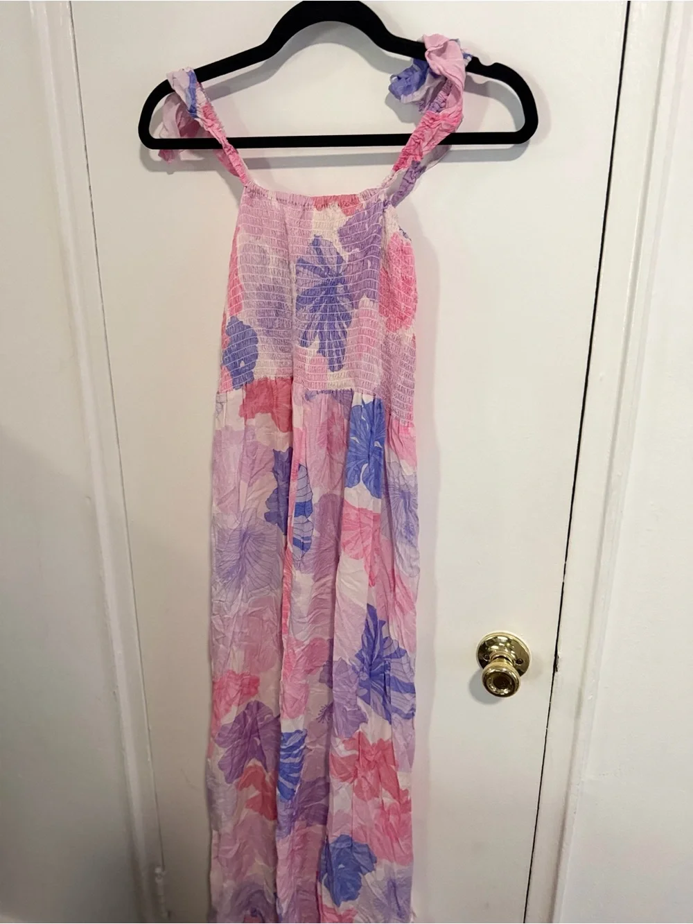 Tiare Hawaii Pink & Purple Floral Women’s Dress one size fits all